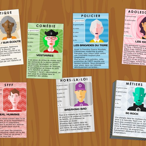À Suivre, cartes à jouer - 2017